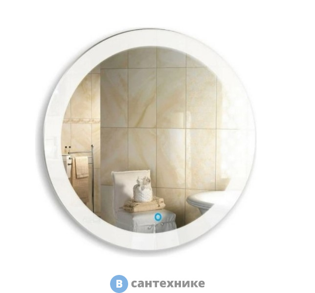 Зеркало AZARIO зеркало Перла-S d770 сенсорный выключатель, бегущая подсветка (LED-00002736)