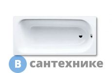 Ванна стальная Kaldewei Eurowa ванна 311-1 160х70 (119712030001), без ножек