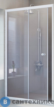 картинка Душевая перегородка Radomir Вита 1500х2000 (прозрачная) (1-63-1-0-0-1110)