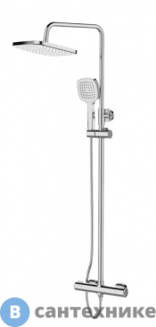 картинка Душевая система Orange T02S4-912cr с термостатом, хром