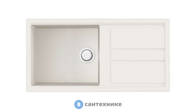 Кухонная мойка OMOIKIRI Kitagawa 100-WH белый (4993787)