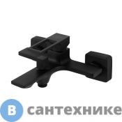 Смеситель BelBagno LUCE LUC-VAS-NERO для ванны и душа, чёрный