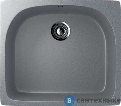 картинка Кухонная мойка Ulgran U-408-309 темно-серый 600х520
