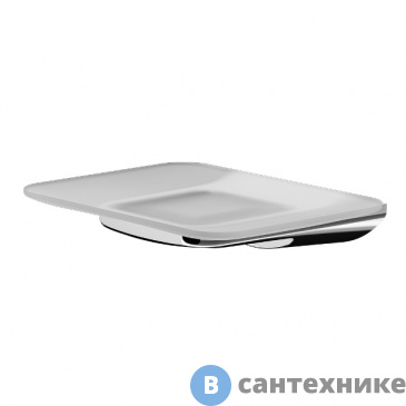 картинка Мыльница AM.PM Inspire 2.0 A50A34200 стеклянная, с настенным держателем, хром