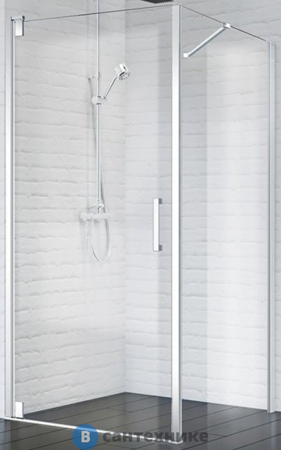Душевой уголок BelBagno MARMI-A-1-80-C-Cr 800x800x1950, без поддона
