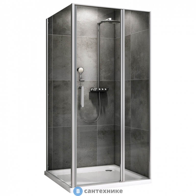 Душевой уголок ABBER Sonnenstrand AG04120S-S75 120*75*195, без поддона