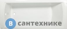 Акриловая ванна Ravak DOMINO PLUS 170x75 (рама, передняя панель, сточный комплект хром) 70508015