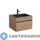 картинка Тумба под раковину Vincea Chiara 600 подвесная, 1 выкатной ящик soft-close, N.Oak (VMC-2C600NO)