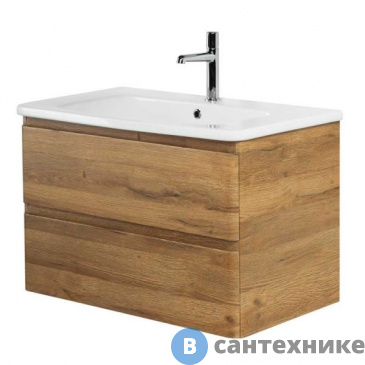 картинка Тумба под раковину BelBagno ALBANO-CER подвесная с двумя выкатными ящиками, Rovere Rustico, 770x444x500 (ALBANO-CER-800-2C-SO-RR)