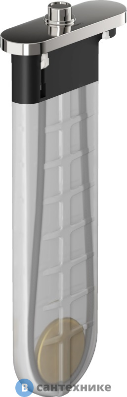 Скрытая часть Hansgrohe 28020000 sBox с овал. розеткой, хр