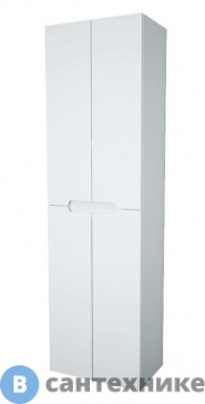 картинка Пенал Dreja QL50, белый лак, 4 дв (99.0011)