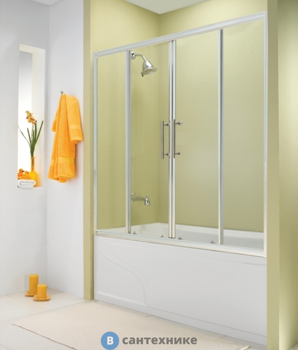 Шторка для ванны ESBANO ES-1415 (150х140)