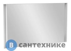 Зеркало Jacob Delafon REVE EB576-NF 2 лампы (100x65)