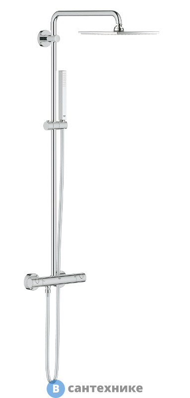 Душевая стойка Grohe Euphoria Cube 230 26187000