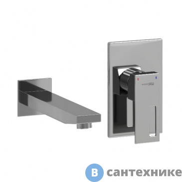 картинка Смеситель WasserKRAFT A15513 для раковины встраиваемый (комплект)