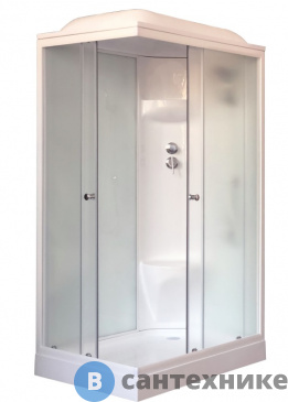 картинка Душевая кабина Royal Bath RB 8120HP6-WC R 1200x800x2170 (белое/матовое)