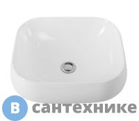 Раковина Art & MAX накладная AM-78103, белый, 450х400х145
