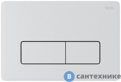 картинка Клавиша смыва IDDIS Unifix UNI10W0i77 универсальная, глянцевый белый