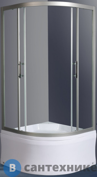 картинка Душевое ограждение WELTWASSER WW500 С 100/159 1000х1000х1590 мм без поддона