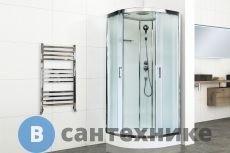 Душевая кабина Royal Bath FATO RB 90HK-M-CH (рифленое) (RB90HK-M-CH FATO)