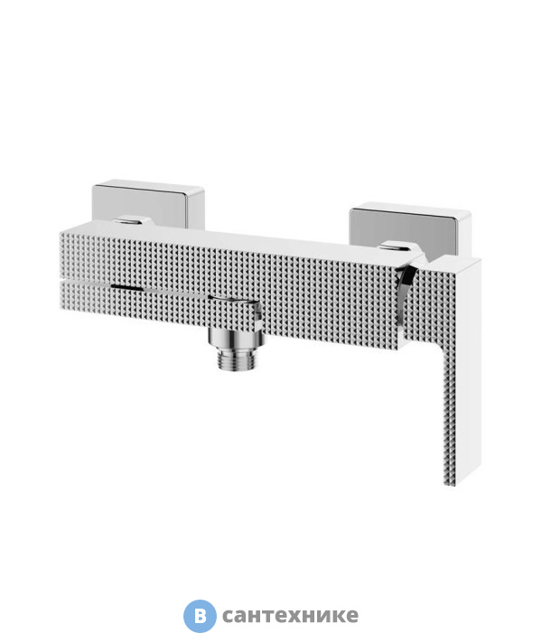 Смеситель Agger Great A2810011 однозахватный с декором для ванны/душа, без душевого набора