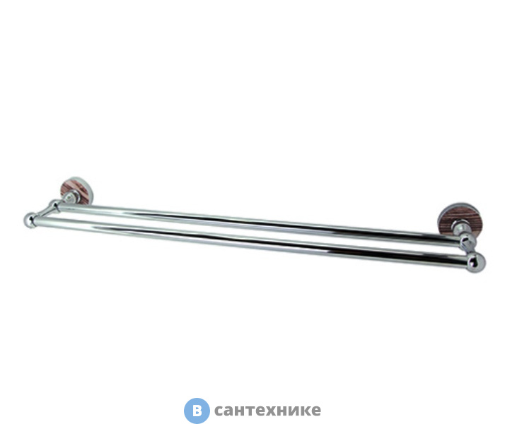 Штанга WasserKRAFT Regen K-6940 для полотенец двойная