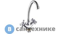 Смеситель Potato Р49301 для кухни с высоким изливом