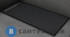 Душевой поддон WELTWASSER WW TRS 12090 STONE-BL Черный 1200х900х30 мм
