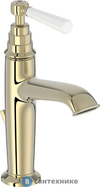 Смеситель Jacob Delafon CLEO 1889 E24307-BGG для раковины с д/к, глянцевое золото