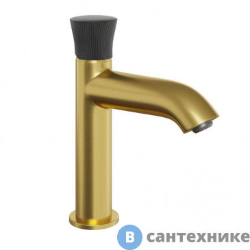 картинка Смеситель Paini 18PJ205PZ Domus для раковины без д/к, матовое золото PVD