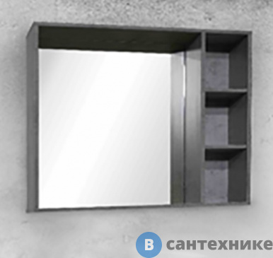 картинка Зеркало Grossman ФАЛЬКОН-80 бетон