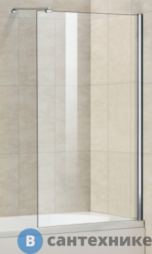 картинка Шторка на ванну WELTWASSER WW100 100G1-80 800х1500 мм