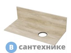 Столешница+панель Акватон Мишель 100 Дуб Эндгрейн (1A253103MIX40)