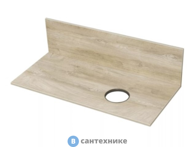 Столешница+панель Акватон Мишель 100 Дуб Эндгрейн (1A253103MIX40)