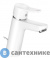 картинка Однорычажный смеситель Kludi PURE&EASY XL 372909165 на умывальник, с донн. клапаном, белый