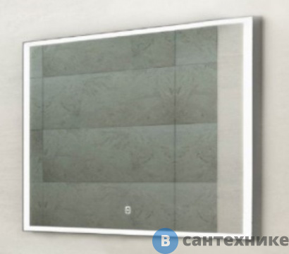 картинка Зеркало с подсветкой Art & MAX Arezzo AM-Are-1000-800-DS-FC 1000x800  тёплый/холодный свет