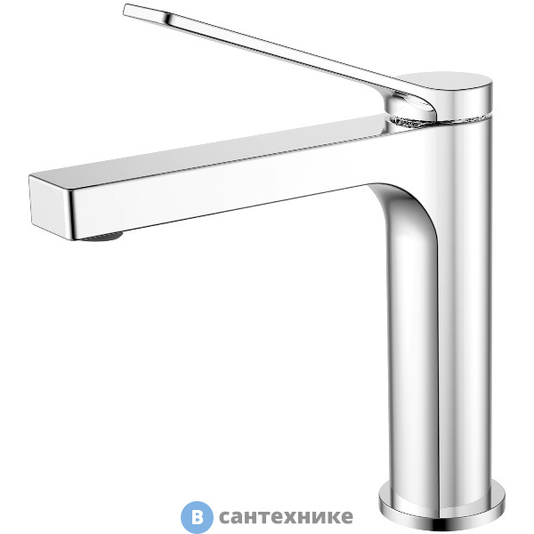 Смеситель AZARIO VISE для раковины без донного клапана, хром (AZ-VQQ168330C)