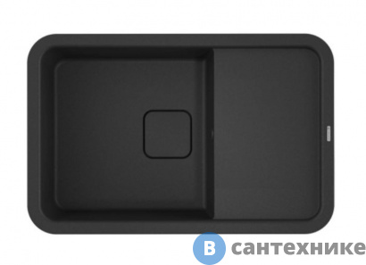 картинка Кухонная мойка OMOIKIRI Tasogare-78-BL чёрный (4993750)