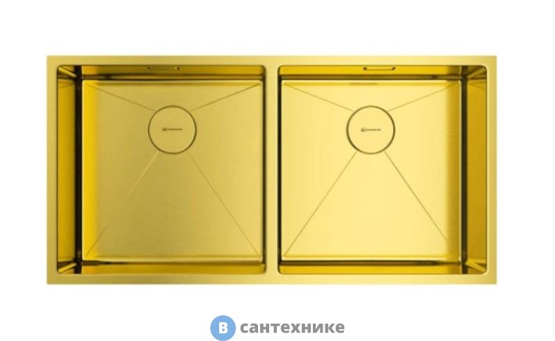 Кухонная мойка OMOIKIRI Taki 86-2-U/IF-LG (4993792)