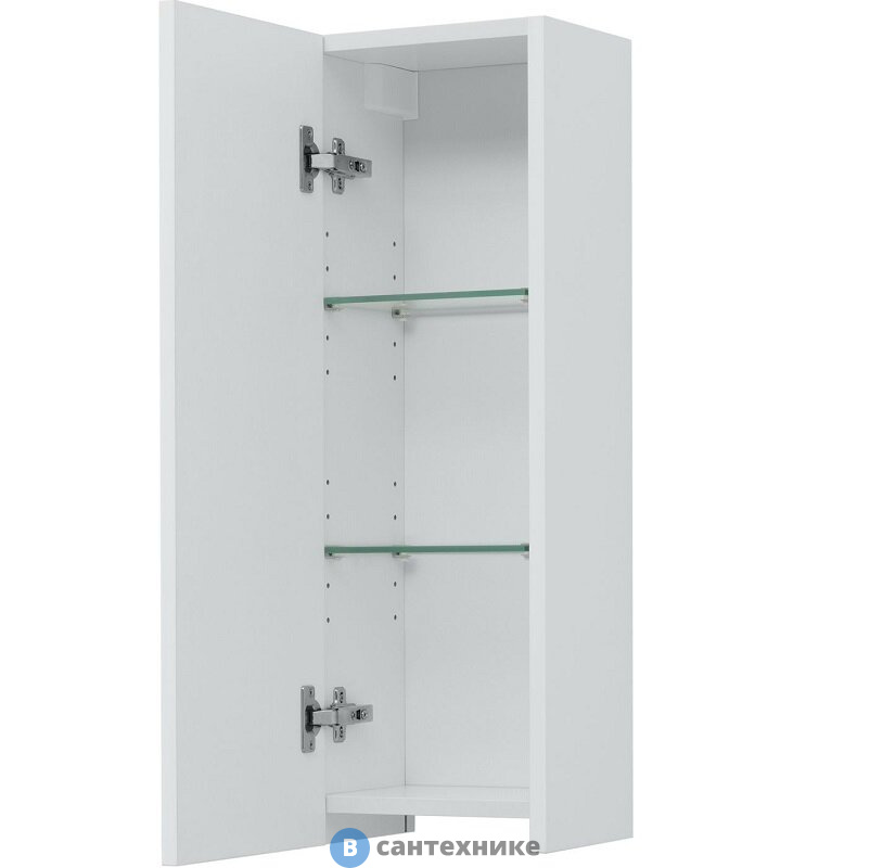 Шкаф навесной Aquanet Вега 25 белый глянец (329127)