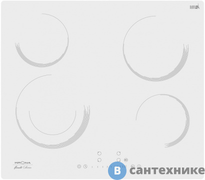 картинка Варочная поверхность Krona ORSA 60 WH электрическая (независимая)