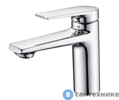 картинка Смеситель WasserKRAFT Lopau 3203 для раковины латунь, хромоникелевое покрытие