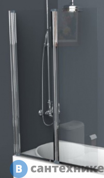 картинка Душевая шторка BelBagno UNO-V-2-90/150-C-Cr 900x1500