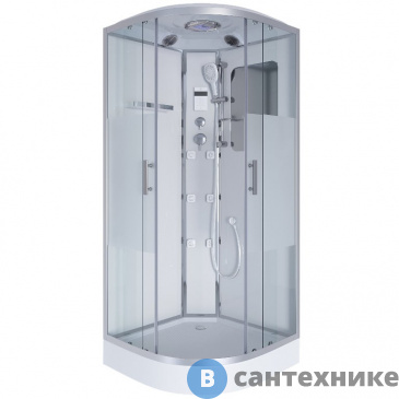 картинка Душевая кабина Niagara NG-302-01 (1000х1000х2200) низкий поддон (16 см)