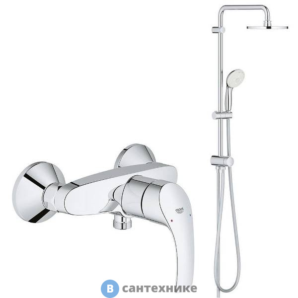 Душевая стойка Grohe 124410 Eurosmart