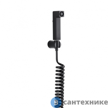 картинка Набор Orange HS021bk чёрный (шланг, гигдуш, держатель)