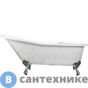 Чугунная ванна ELEGANSA SCHALE IRON FEET chrome
