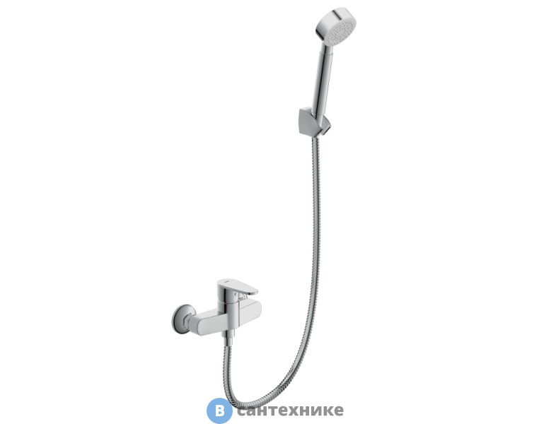 Смеситель Cersanit CARI 63029 для душа однорычажный душ. лейка