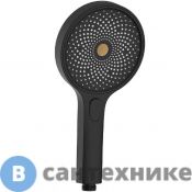 Ручной душ Bravat P70301BW-ENG 3-режимный, чёрный