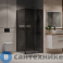 картинка Душевое ограждение Niagara NG-85-13TB-TB90-34 (130*90*195) прямоуг, раздвижн, черный матов., стекло тонирован., без поддона